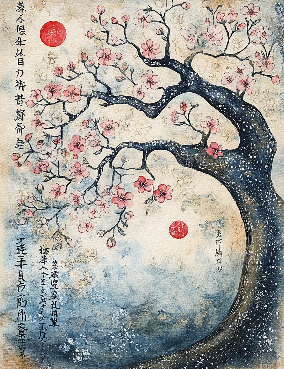 Midjourney V 7 Prompts for DUAL Japanese Samurai Pages