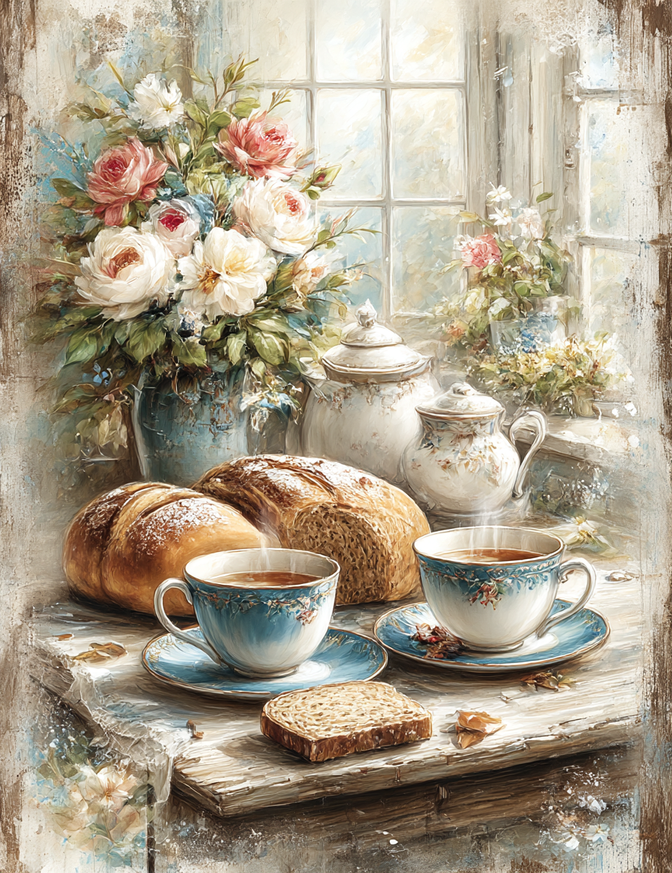 Midjourney V 7 Prompts for DUAL Little Women May Alcott Inspired