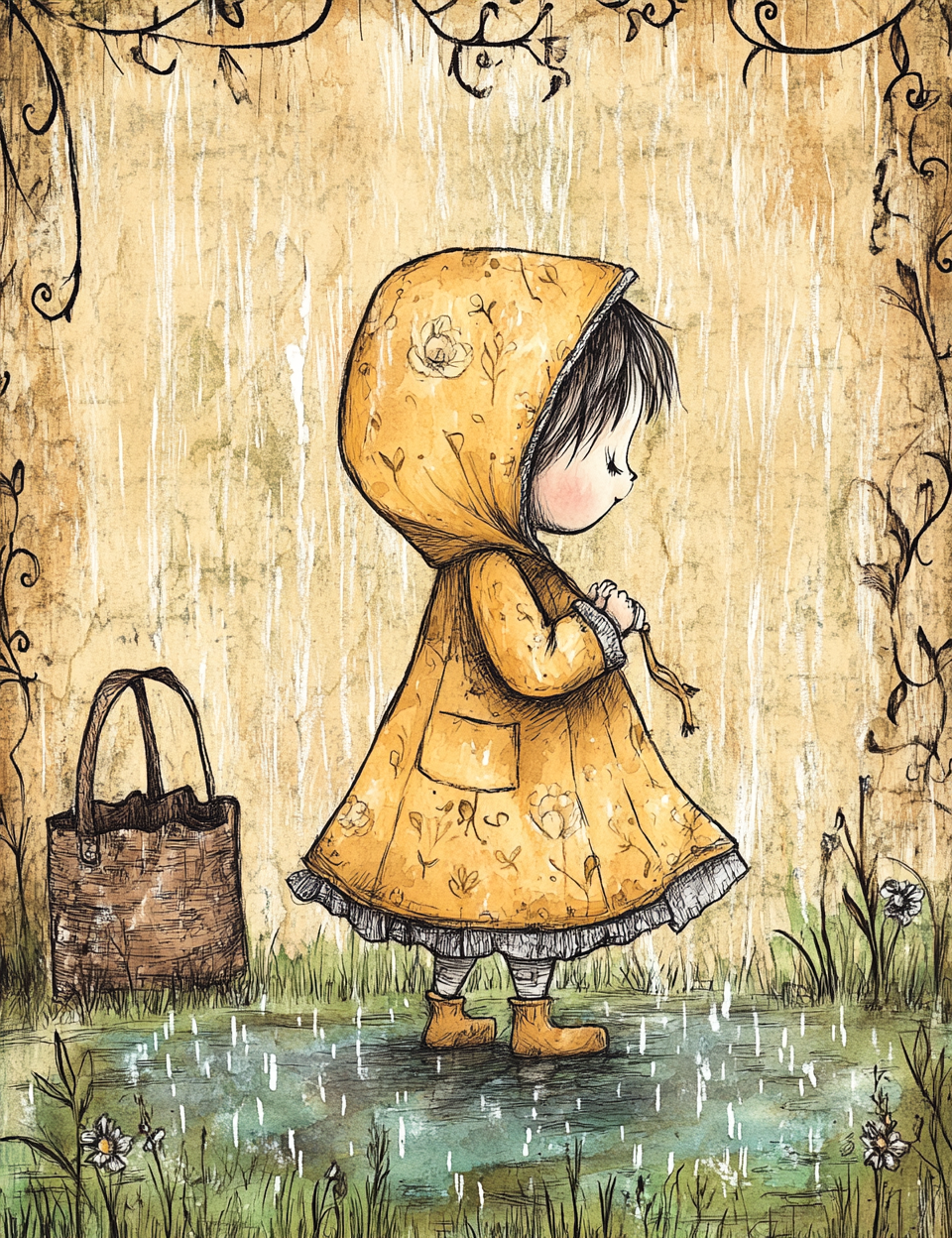 Midjourney V 6.1 Prompts for DUAL Moody Charcoal Moments