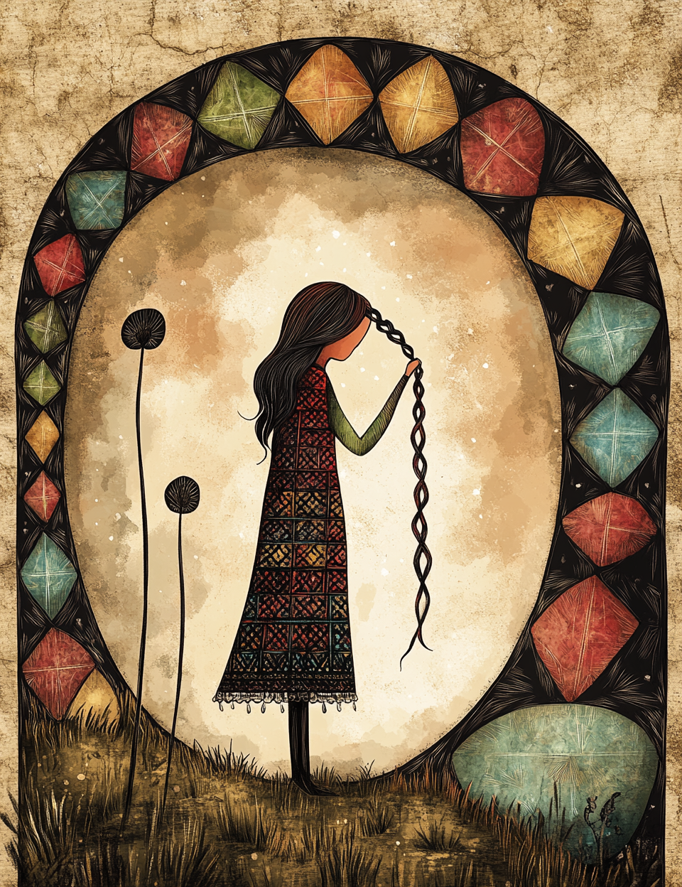 Midjourney V 6.1 Prompts for DUAL Moon Goodness Junk Journals