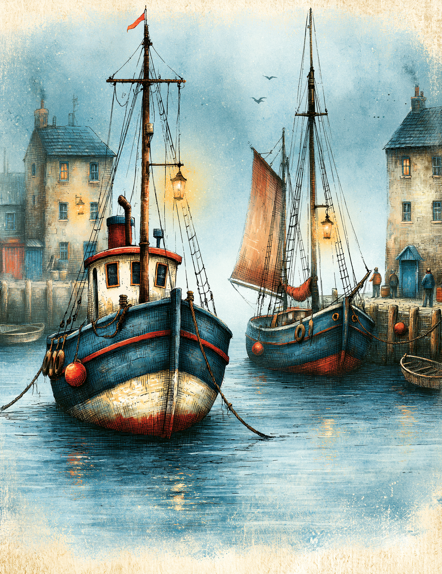 Midjourney V 8.1 Prompts for DUAL Nautical Vibes in the Ocean Pages