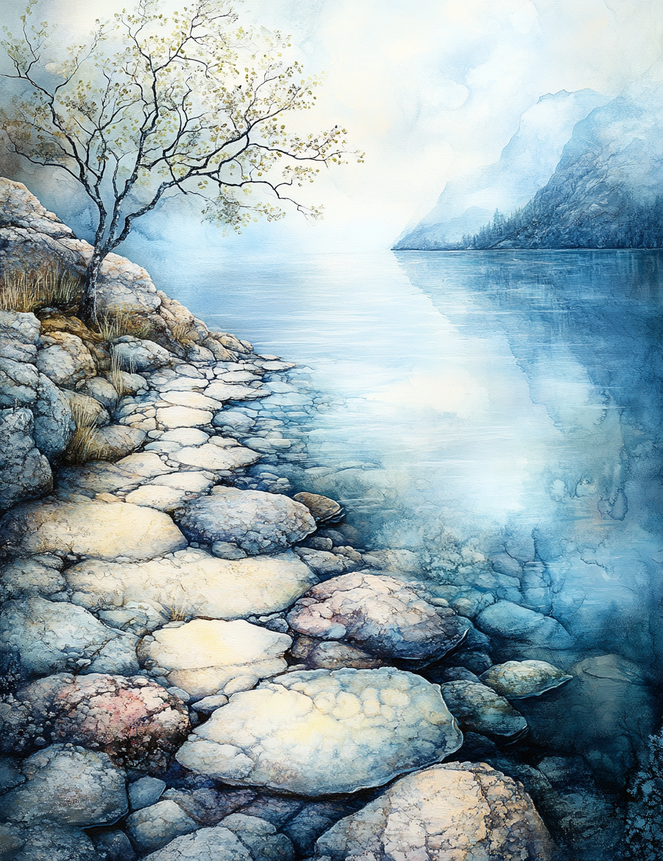 Midjourney V 6.1 Prompts for DUAL Nordic Landscapes Pages