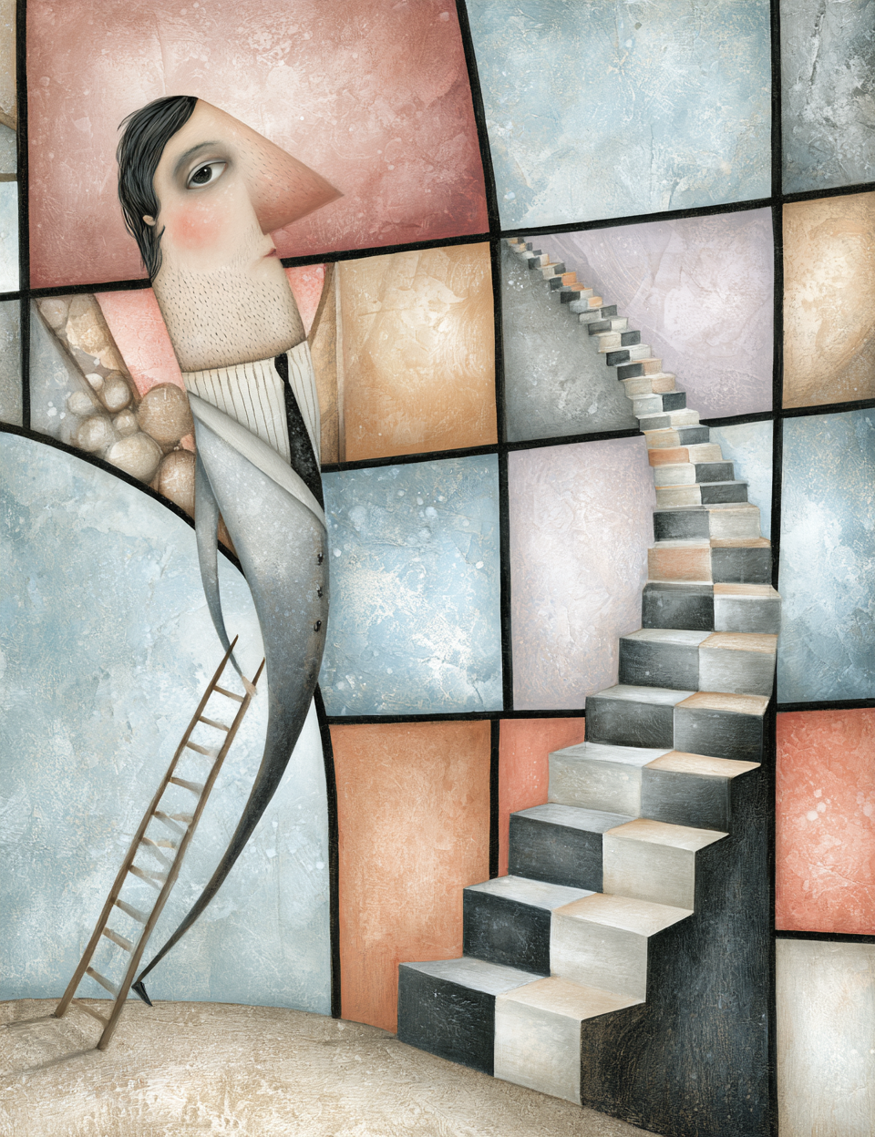 Midjourney V 8.2 Prompts for DUAL Pastel Surreal Art