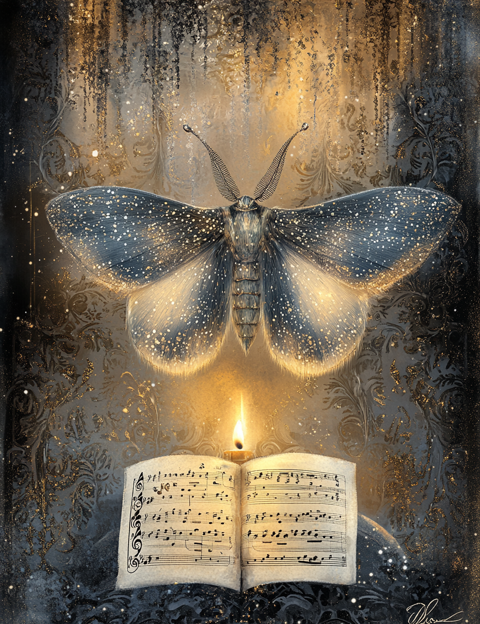 Midjourney V 6.1 Prompts for DUAL Phantom Masquerade Junk Journals