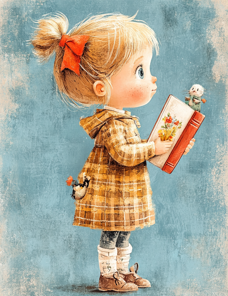 Midjourney V 6.1 Prompts for DUAL Quiet Childhood Silent Moments