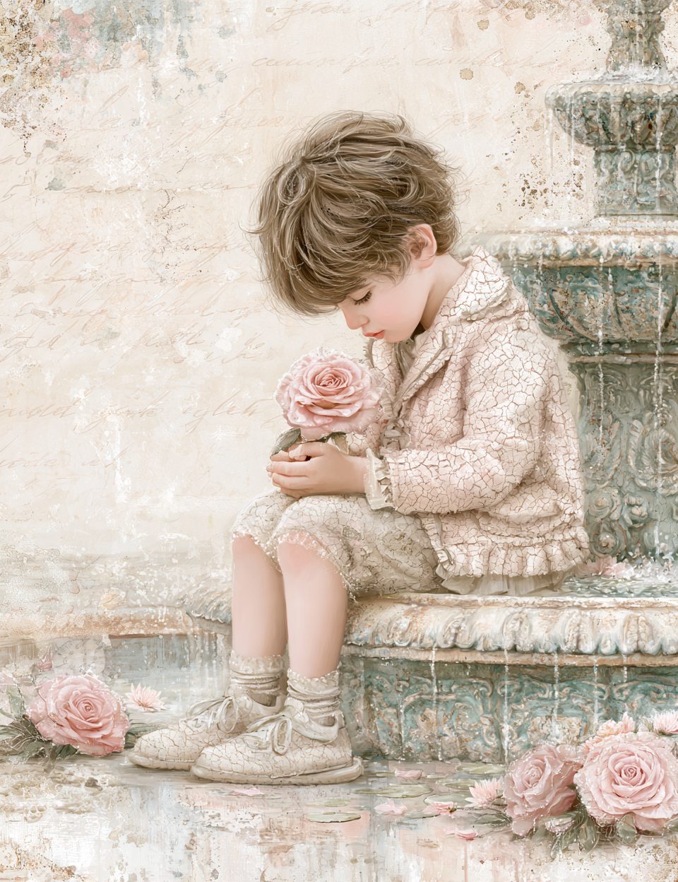 Midjourney V 8.2 Prompts for DUAL Romantic Gardens Pages