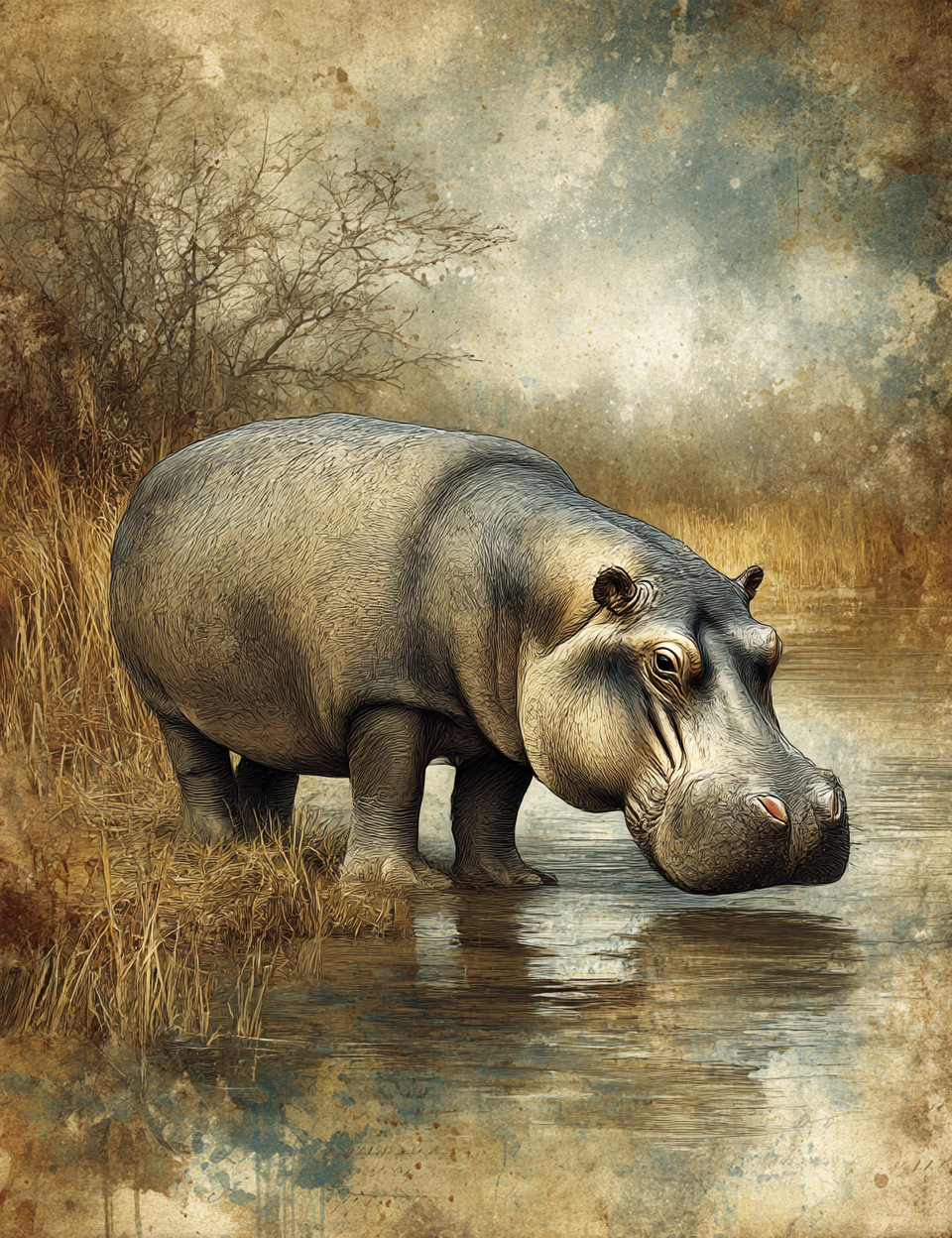 Midjourney V 7 Prompts for DUAL Safari Vibes Printable Pages