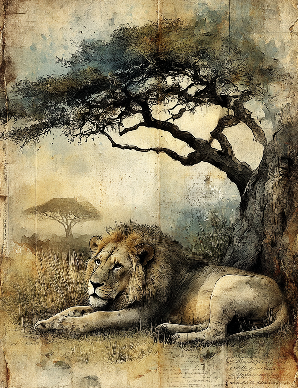 Midjourney V 7 Prompts for DUAL Safari Vibes Printable Pages