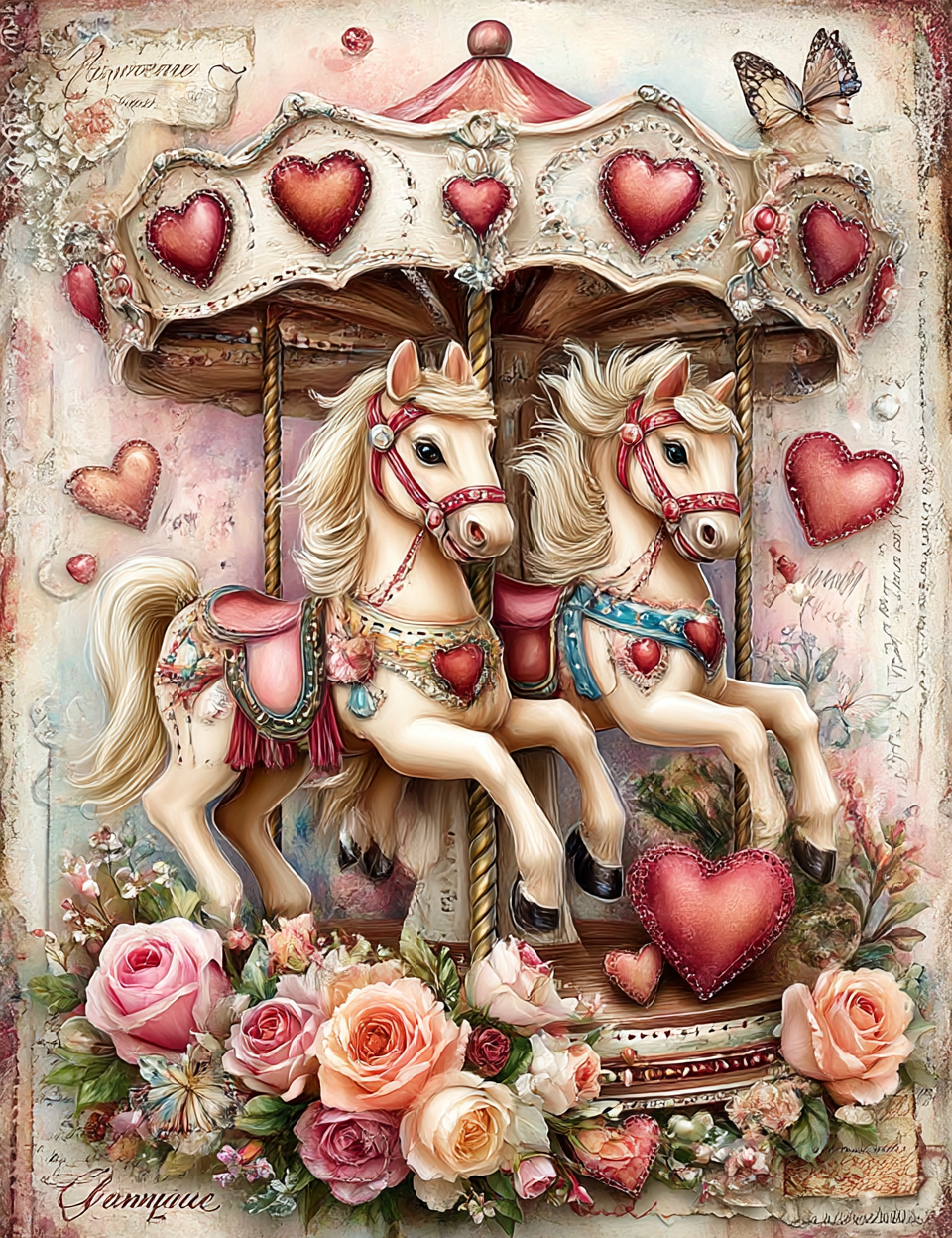 Midjourney V 7 Prompts for DUAL Valentine’s Love Cards