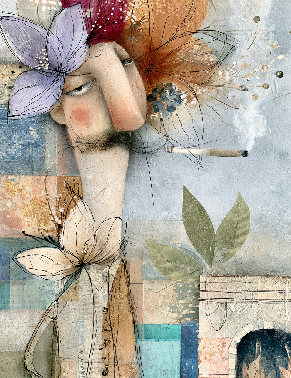 Midjourney V 8.2 Prompts for DUAL Scenes for Wall Art Pages