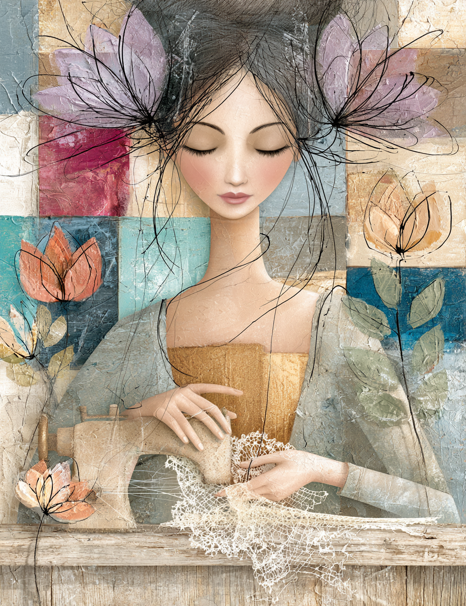 Midjourney V 8.2 Prompts for DUAL Scenes for Wall Art Pages