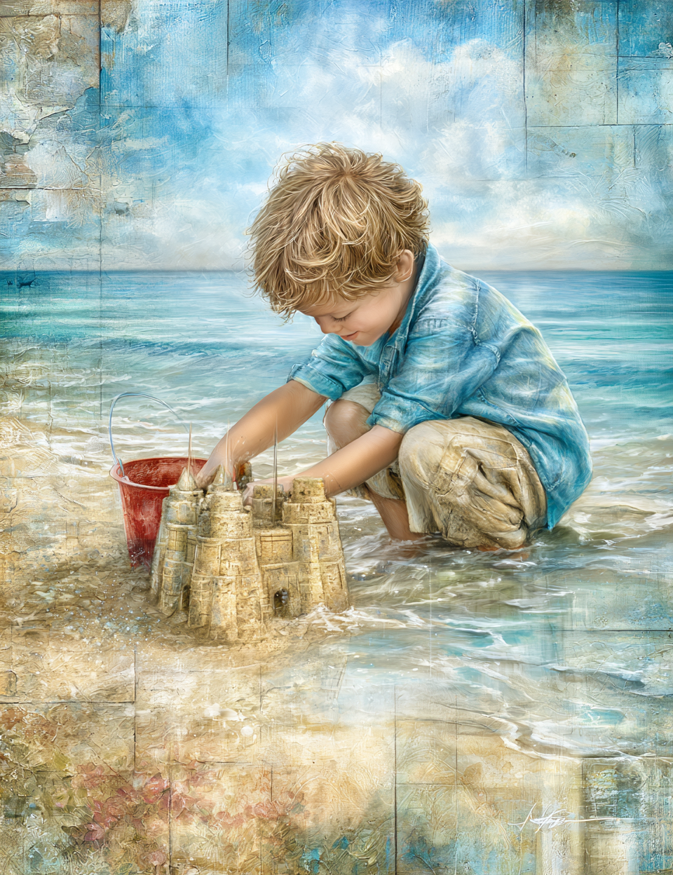 Midjourney V 8.2 Prompts for DUAL Sea Life and Coastal Wonders Pages