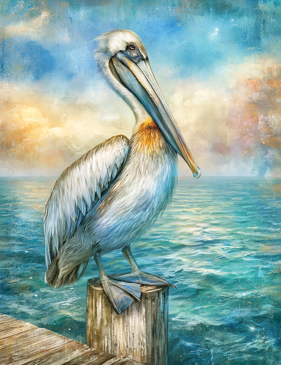 Midjourney V 8.2 Prompts for DUAL Sea Life and Coastal Wonders Pages