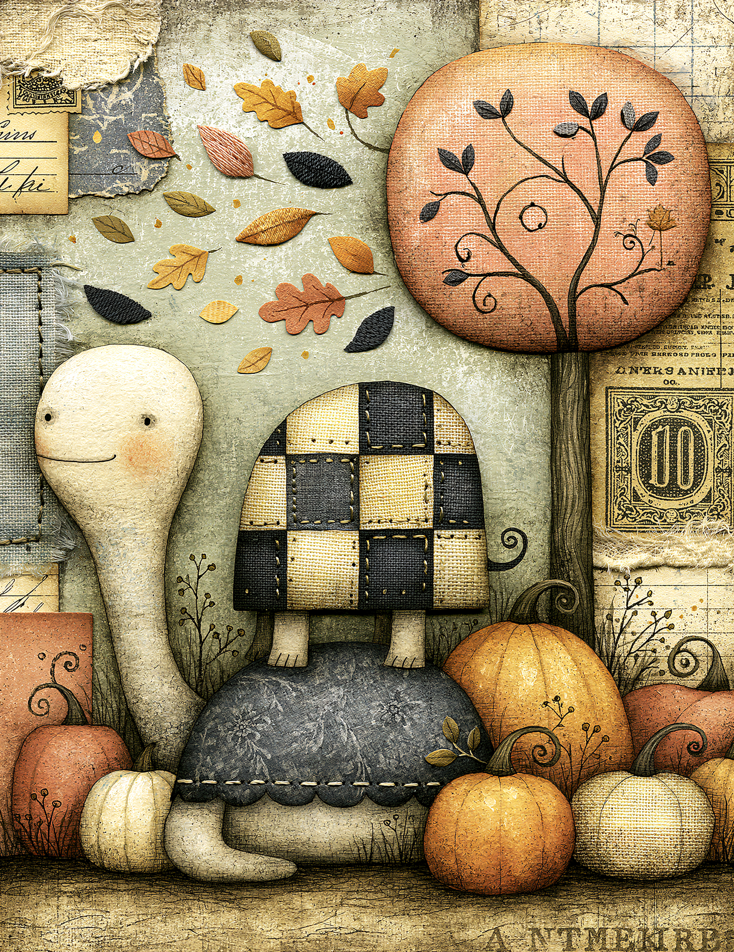 Midjourney V 8.1 Prompts for DUAL Spooky Magic of Fall Pages