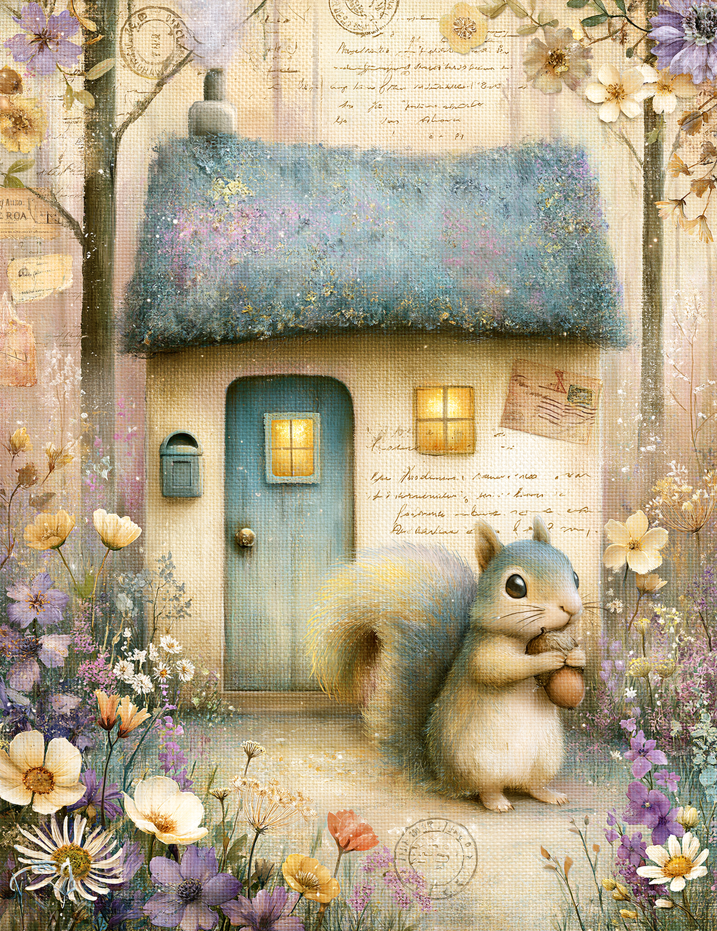 Midjourney V 8.1 Prompts for DUAL Spring Bear Cottage Digital Pages