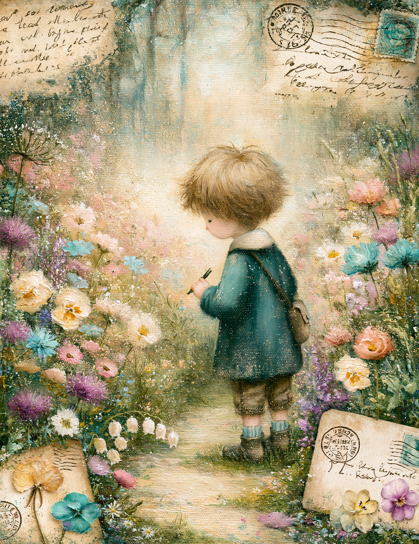 Midjourney V 8.1 Prompts for DUAL Spring Bear Cottage Digital Pages