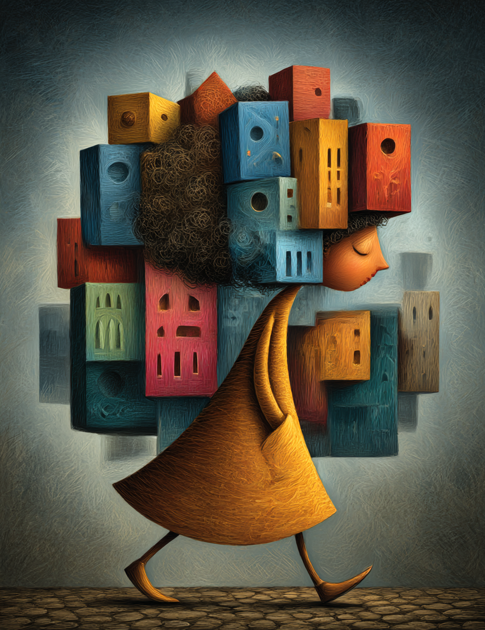 Midjourney V 7 Prompts for DUAL Super Surreal Funny Wall Art