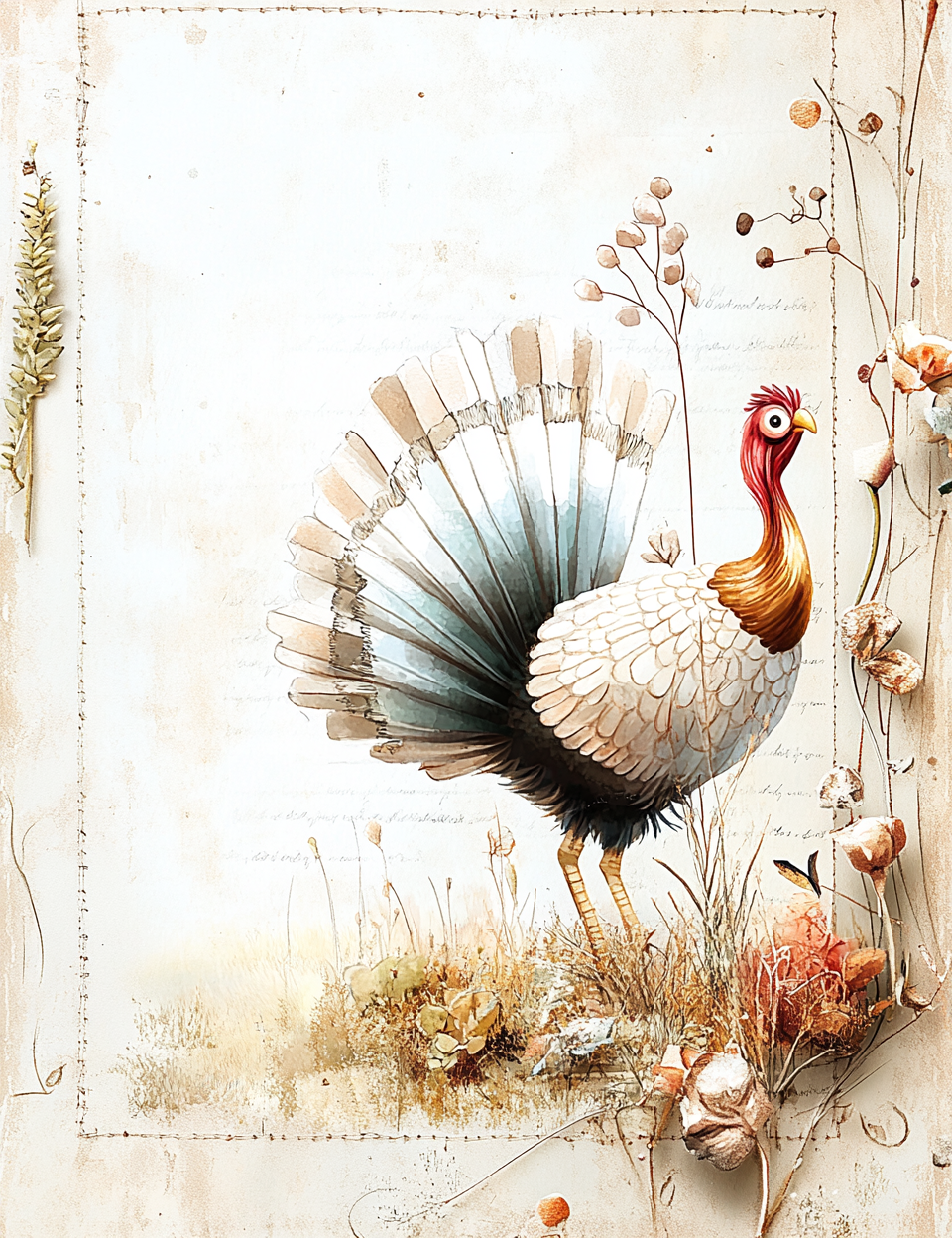 Midjourney V 6.1 Prompts for DUAL Thanksgiving Inspired Pages