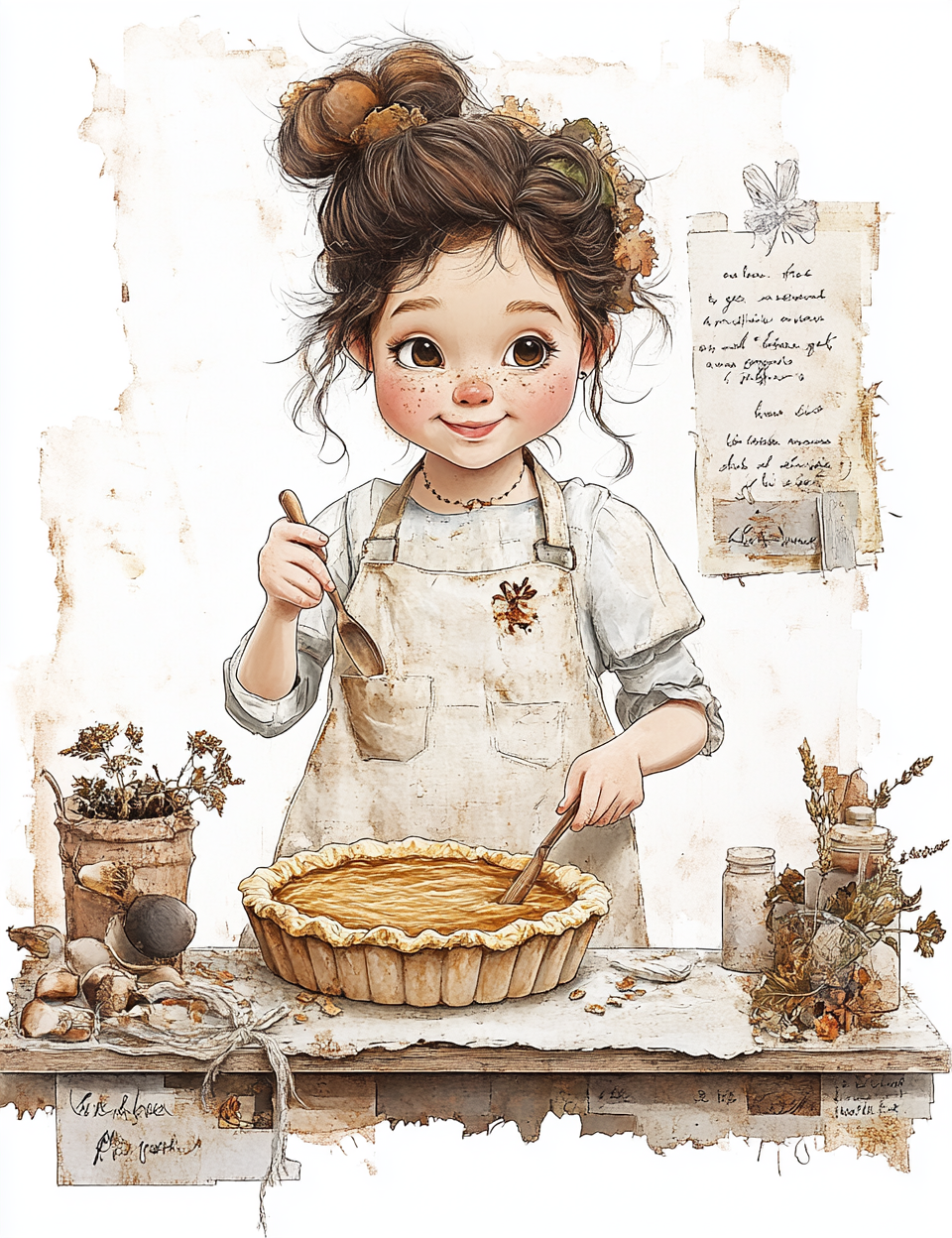 Midjourney V 6.1 Prompts for DUAL Thanksgiving Inspired Pages