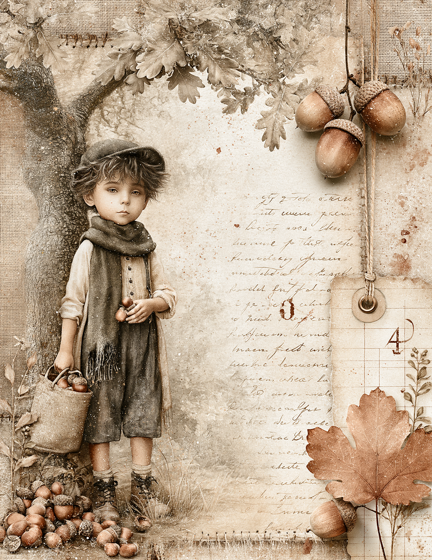 Midjourney V 8.1 Prompts for DUAL Welcome Romantic Fall Pages