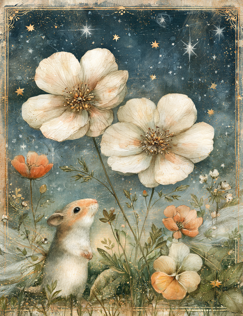Midjourney V 8.2 Prompts for DUAL Whimsical Dreamy Forest Pages