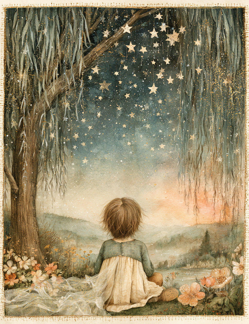 Midjourney V 8.2 Prompts for DUAL Whimsical Dreamy Forest Pages