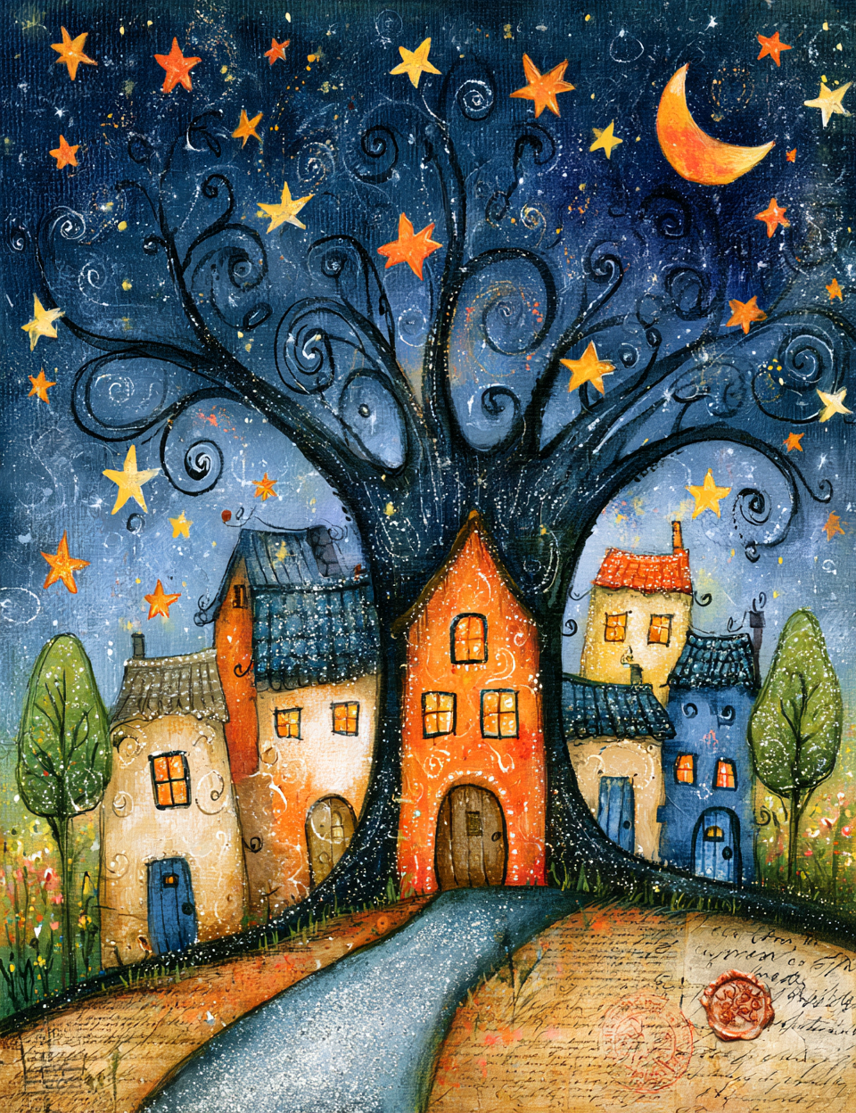Midjourney V 8.2 Prompts for DUAL Whimsical Realm Printable Pages