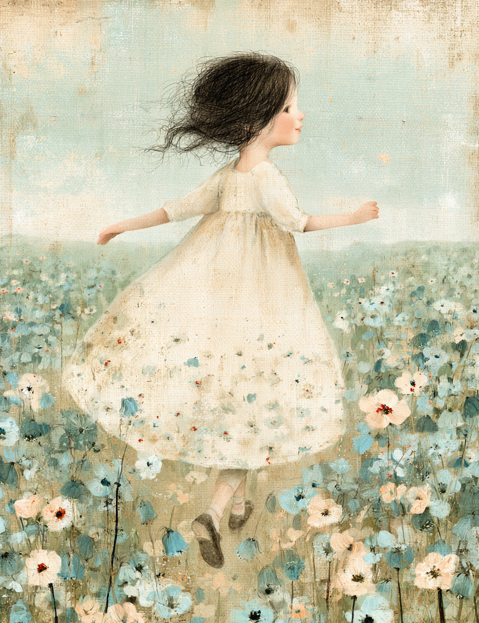 Midjourney V 8.2 Prompts for DUAL Whimsy Spring Flowers Collection