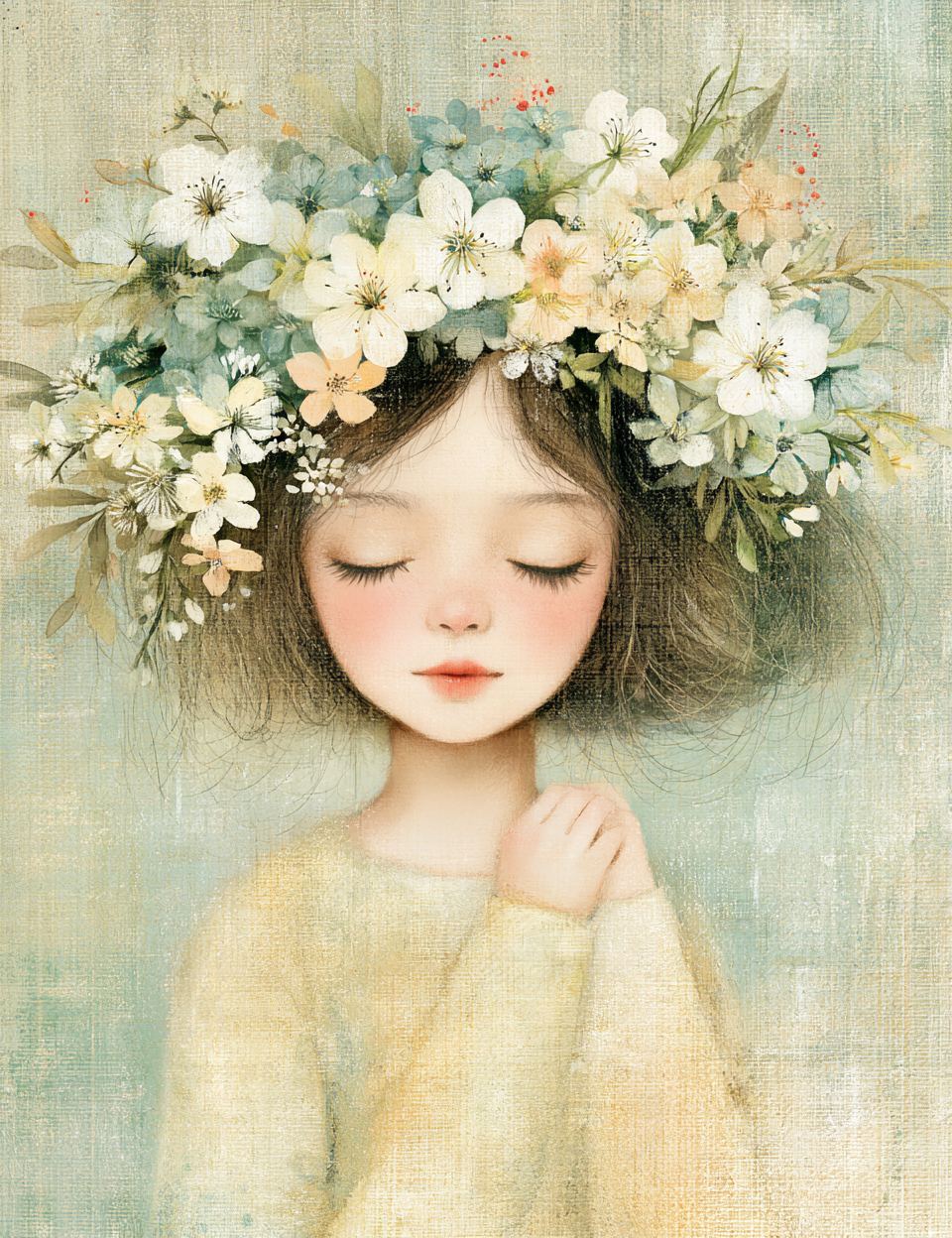 Midjourney V 8.2 Prompts for DUAL Whimsy Spring Flowers Collection