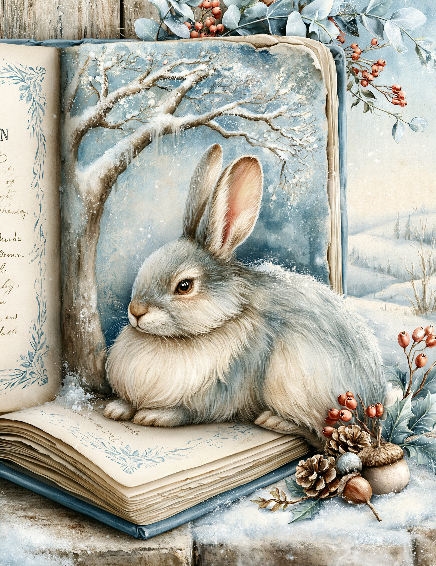 Midjourney V 8.1 Prompts for DUAL Whimsy Winter Digital Cards