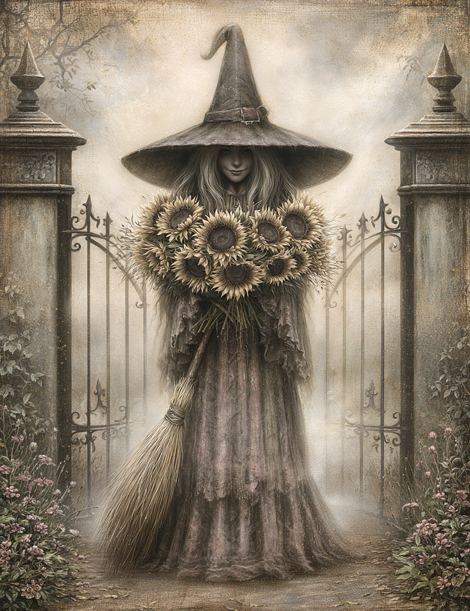 Midjourney V 8.2 Prompts for DUAL Witching Season Pages