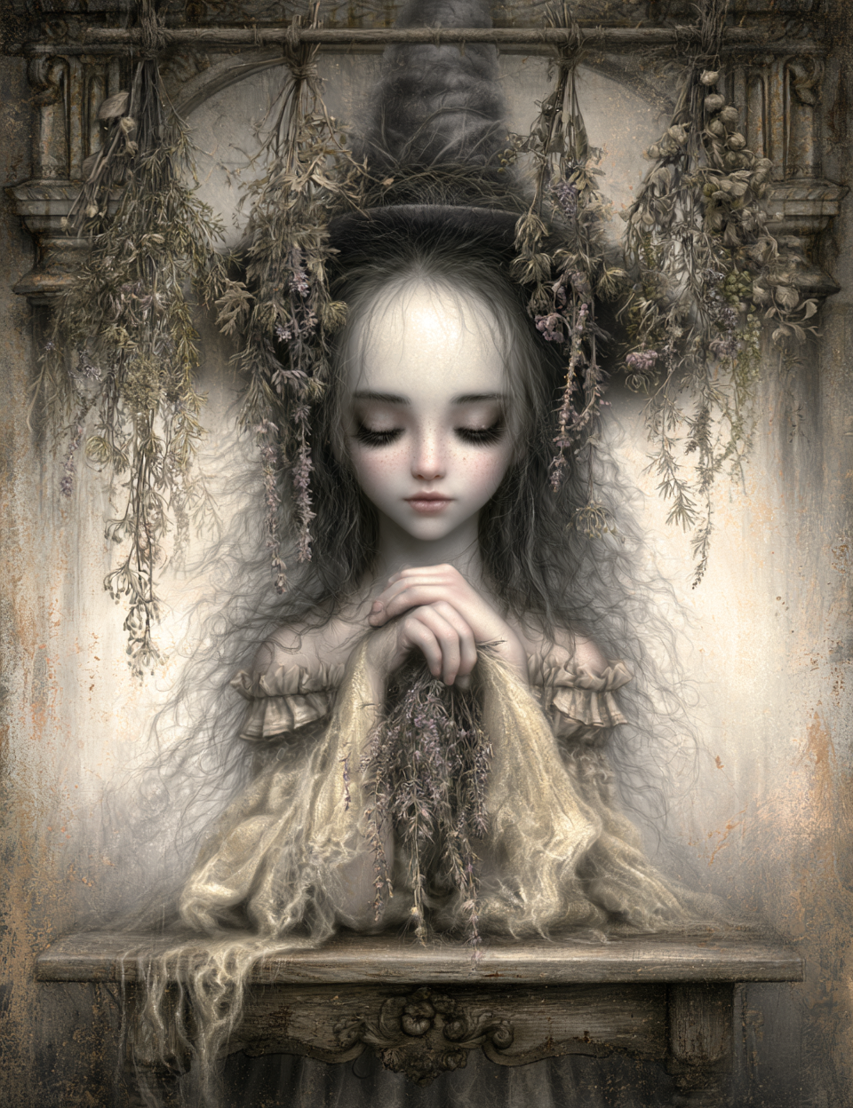 Midjourney V 8.2 Prompts for DUAL Witching Season Pages