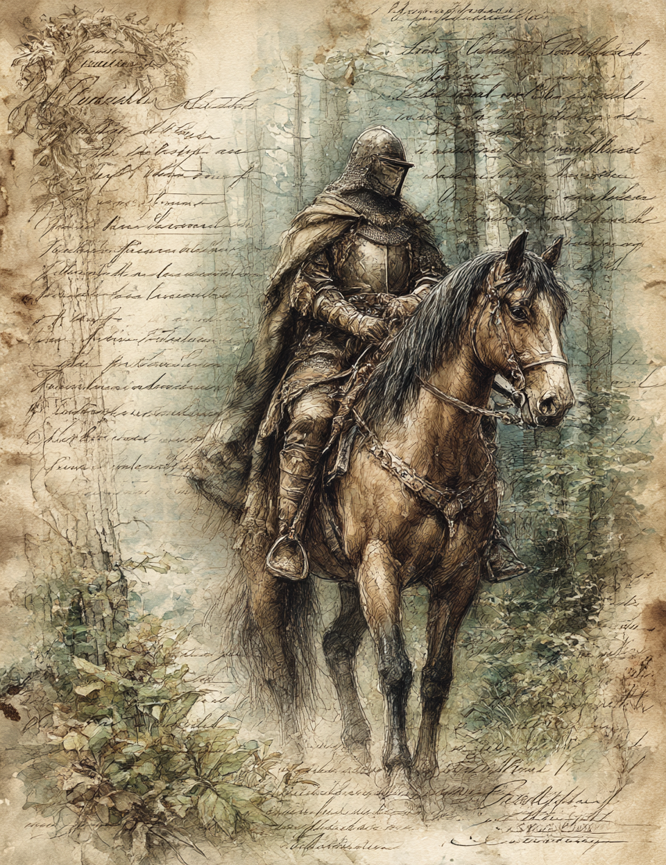 Midjourney V 7 Prompts for DUAL Woodland Inspired Sherwood Forest