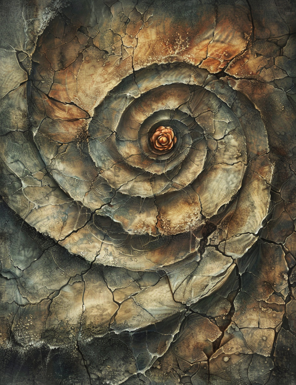 spiral Midjourney Prompts For Moody Gallery Rustic Contemporary Art