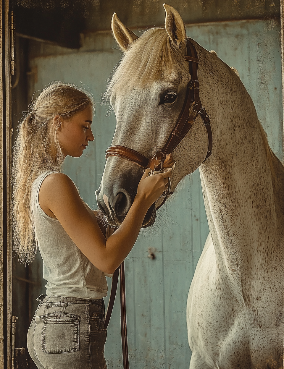 Midjourney V 6.1 Prompts for Dream Riding Stable Junk Journal