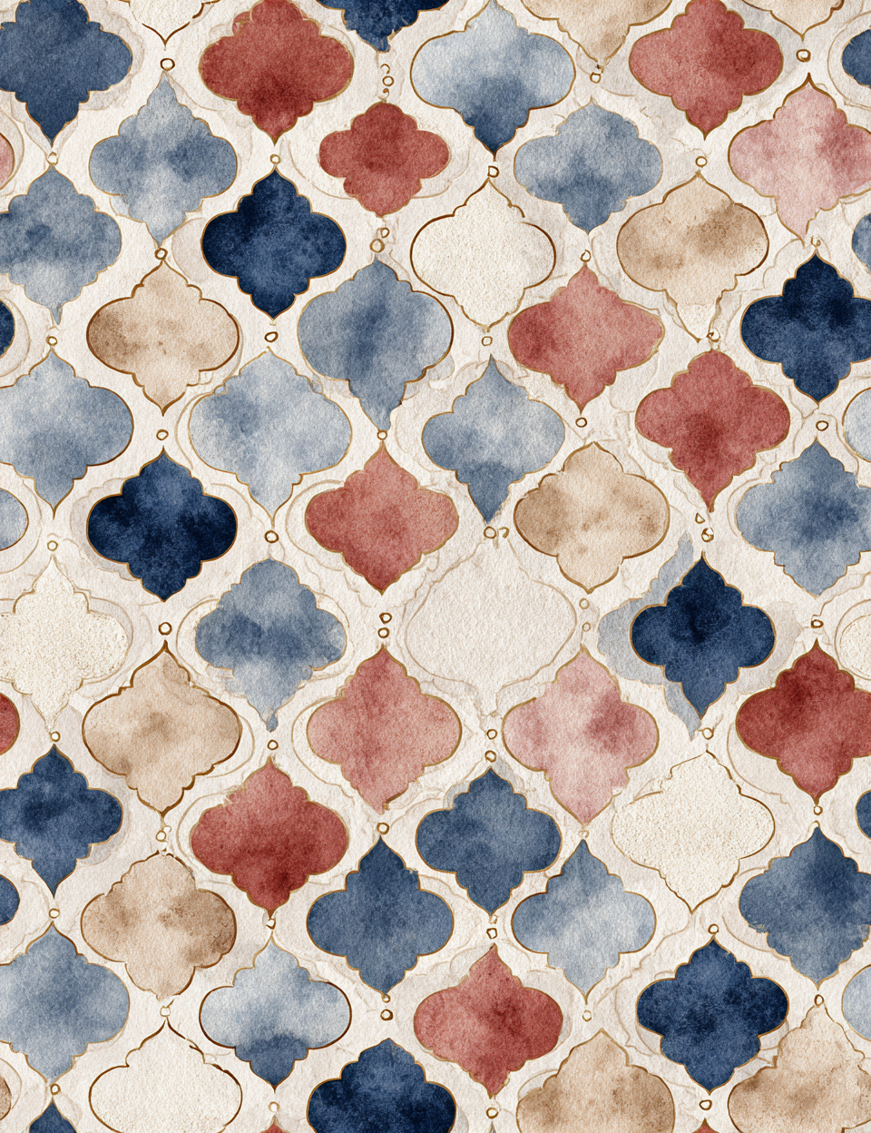Midjourney V 7 Prompts for European Textile Seamless Patterns