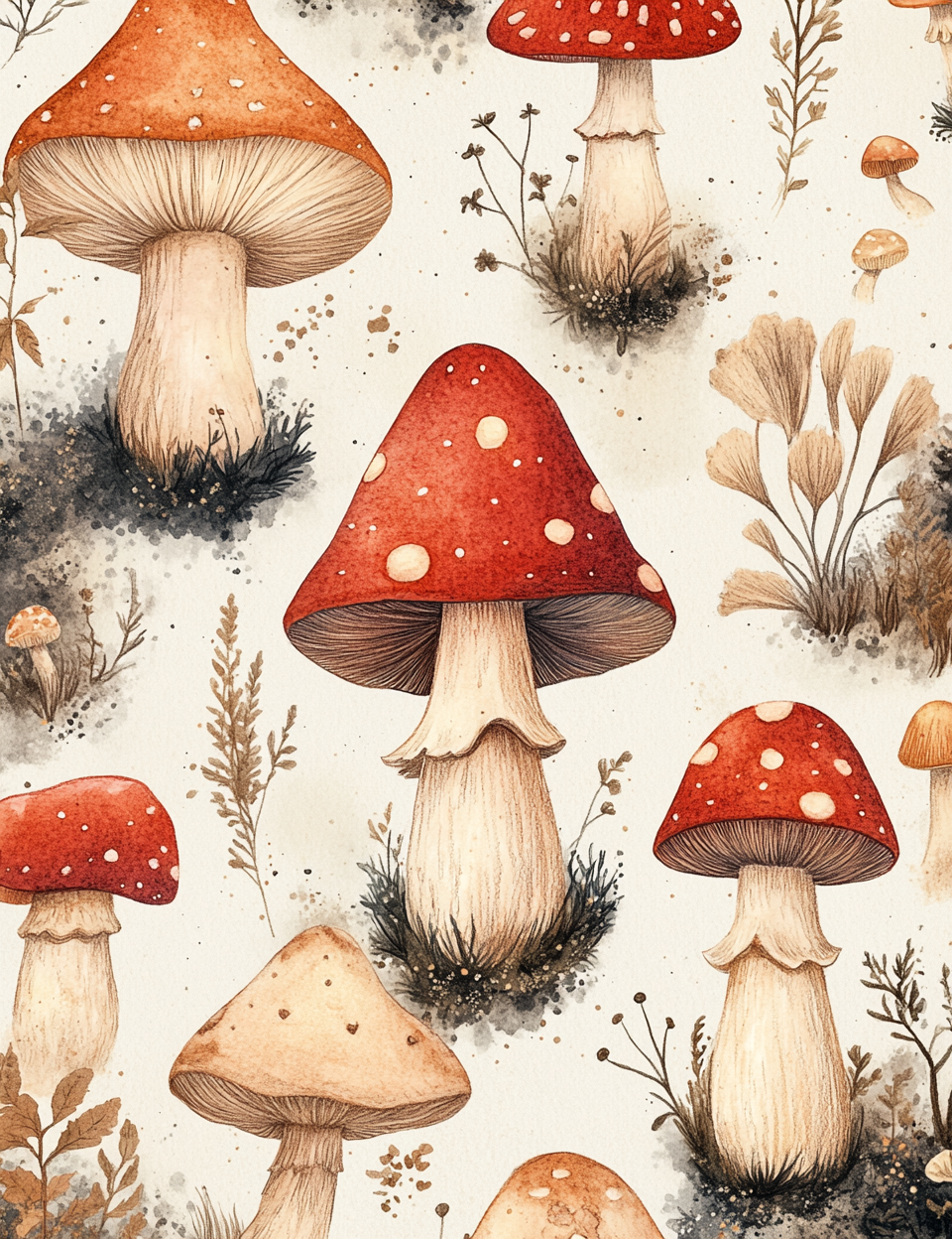 Midjourney V 6.1 Prompts for Gnome Life Junk Journal Pages