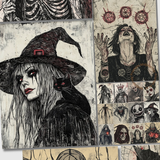 Midjourney V 6.1 Prompts for Gothic Creatures & Dark Legends