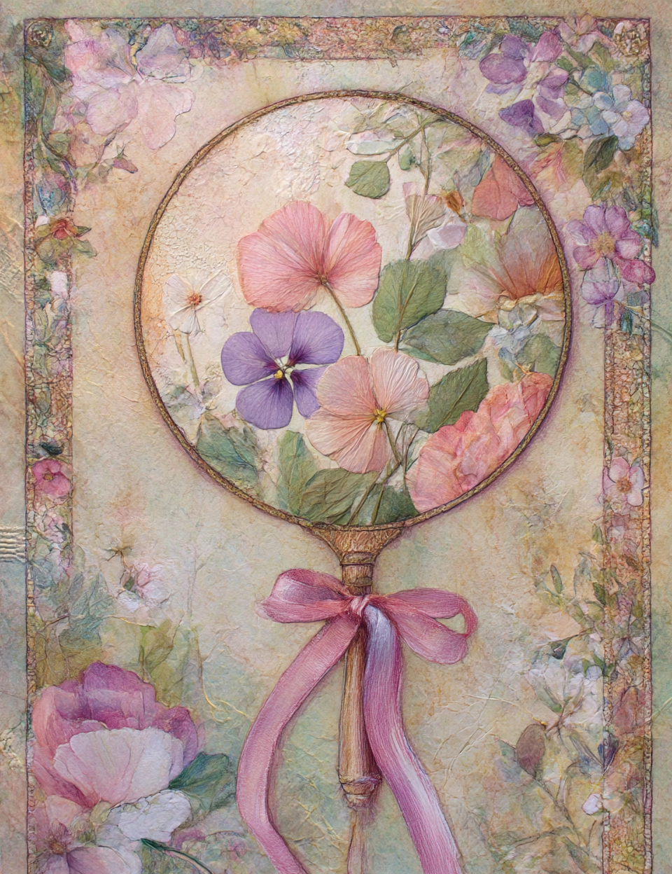 Midjourney V 7 Prompts for Grandmother Junk Journal Kit