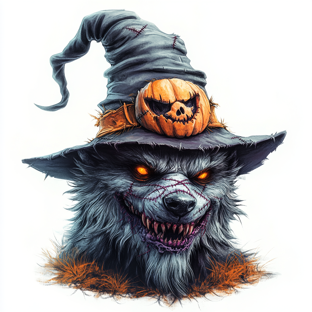 Midjourney Guide PDF For Halloween Heads And Hats Monsters