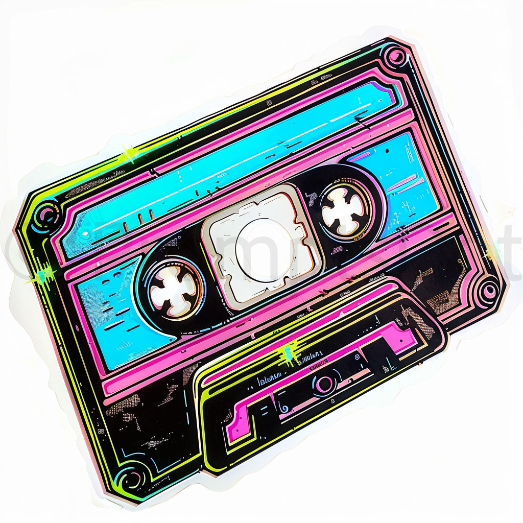 cassette tape I Love The 80s Clipart