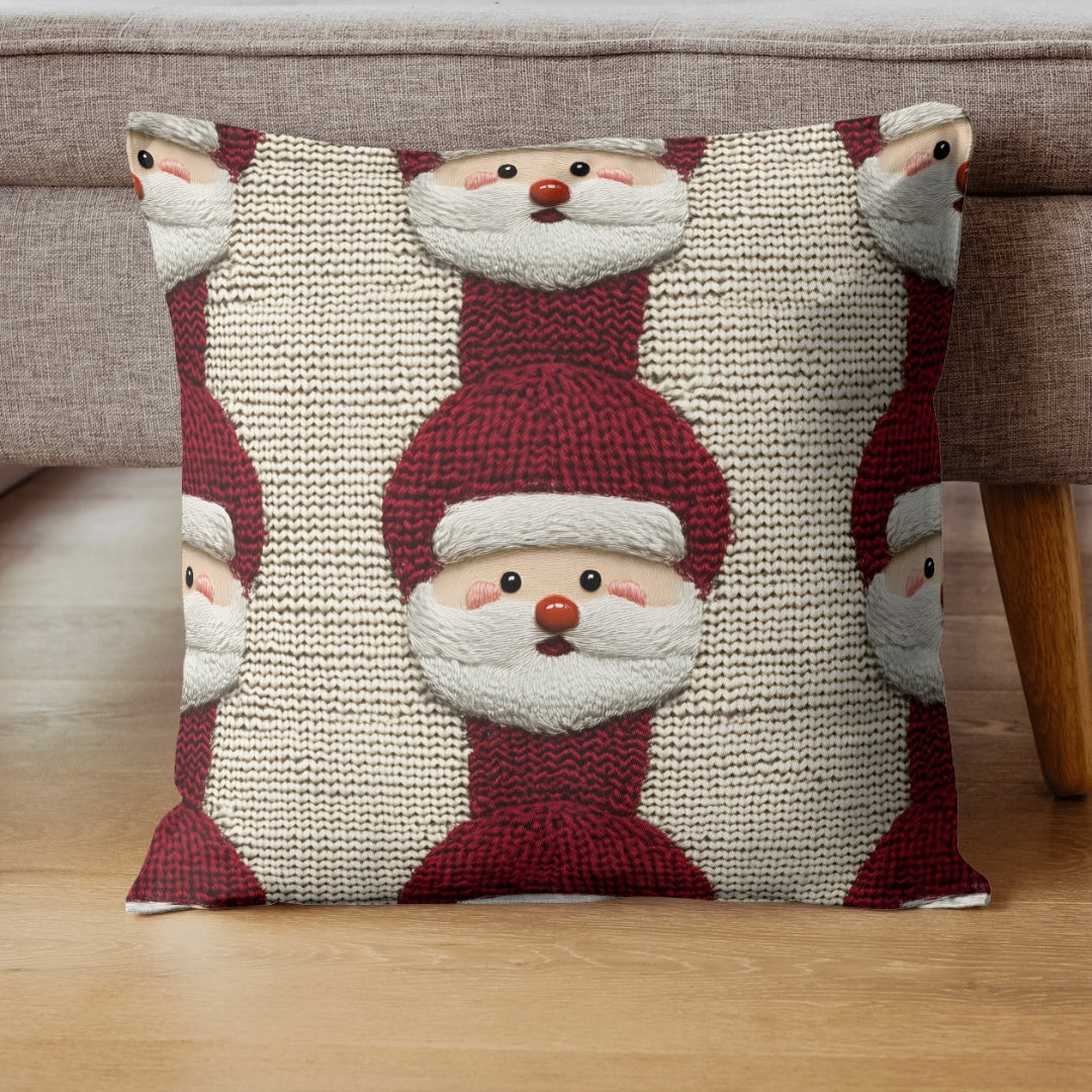 16 3D Style Knitted Christmas Seamless Papers