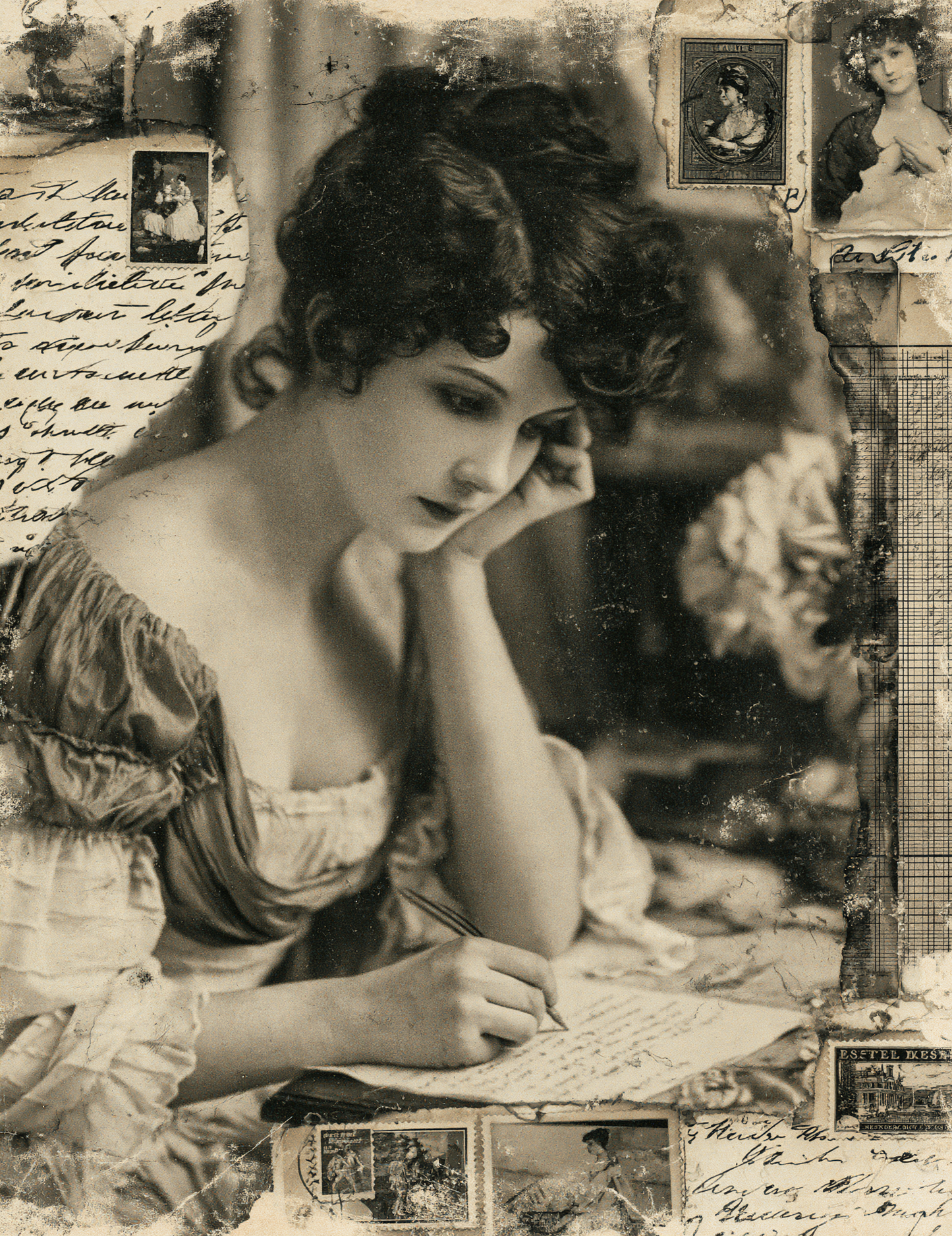 Midjourney V 8.1 Prompts for Love Letters in War Time Napoleon Inspired Pages