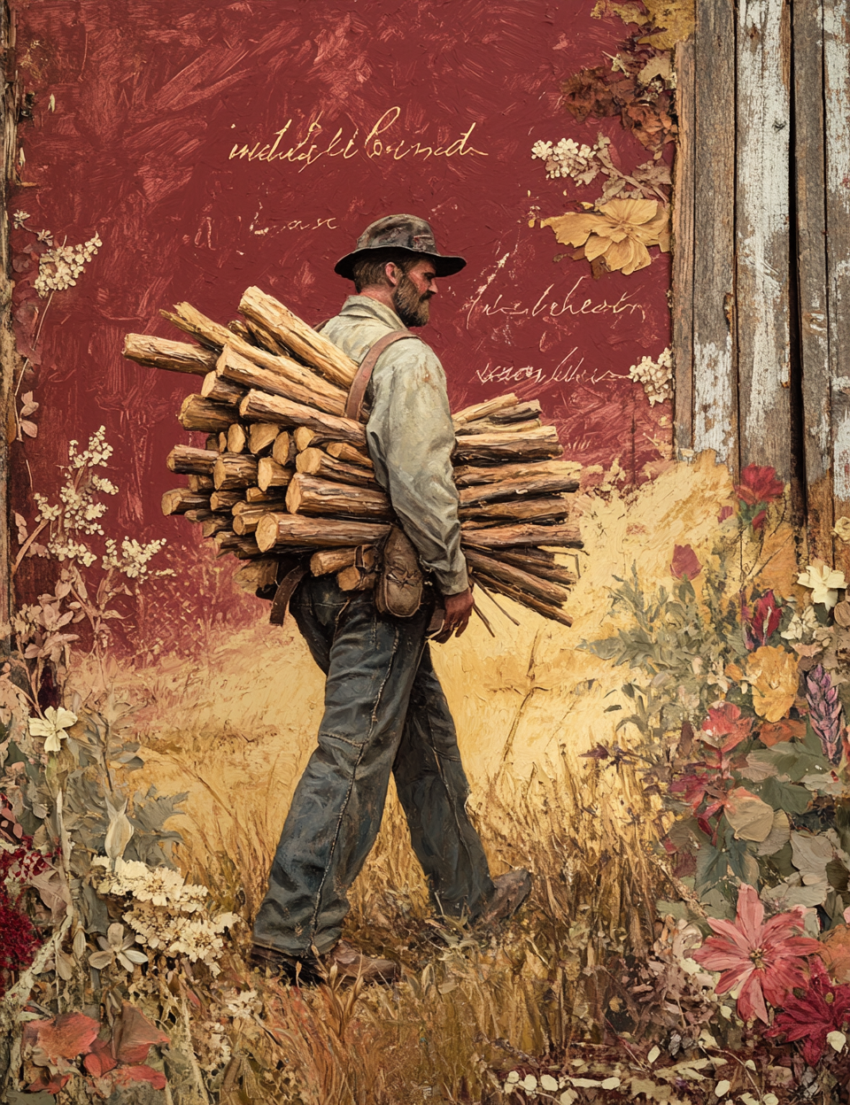 Midjourney V 6.1 Prompts for Lumberjack Farm Life Style Pages