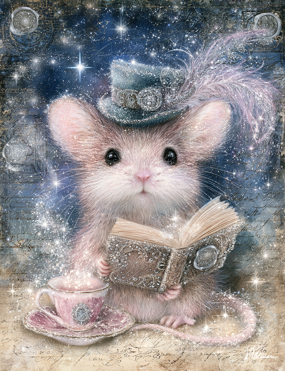 Midjourney V 8.2 Prompts for DUAL Fantasy Magical Pets Papers