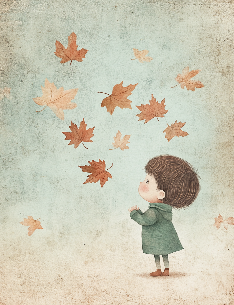 Midjourney V 6.1 Prompts for Minimalist Nostalgic Woodland Pages