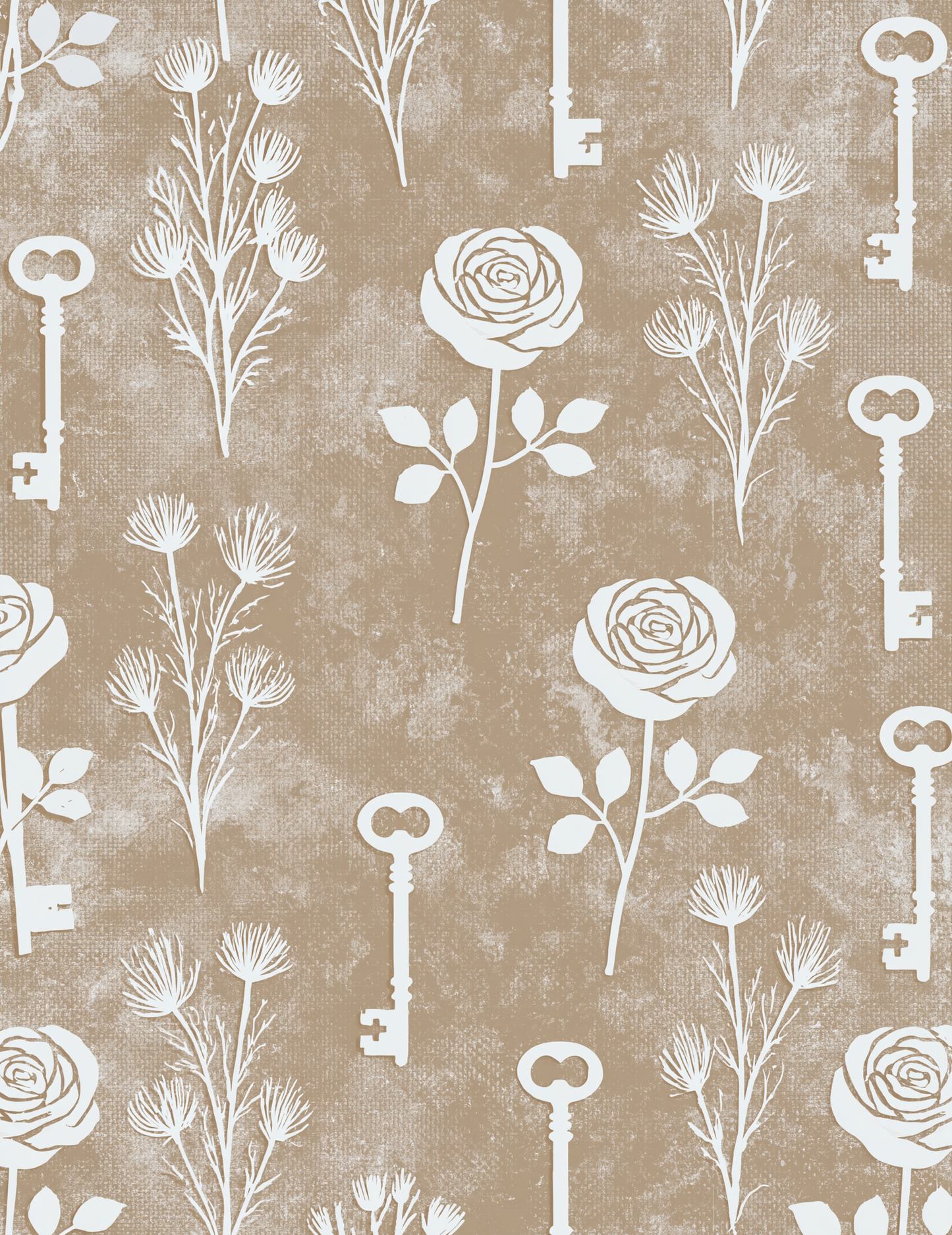 Midjourney V 8.1 Prompts for Minimalist Shabby Chic Garden Pages