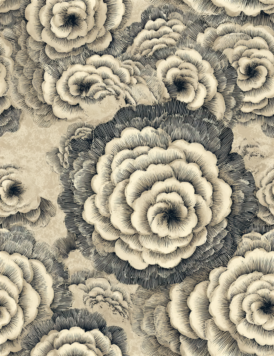 Midjourney V 7 Prompts for Modern Distressed Seamless Patterns