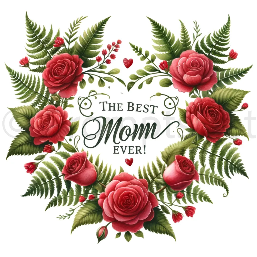 Mothers Day Floral Wreaths clipart