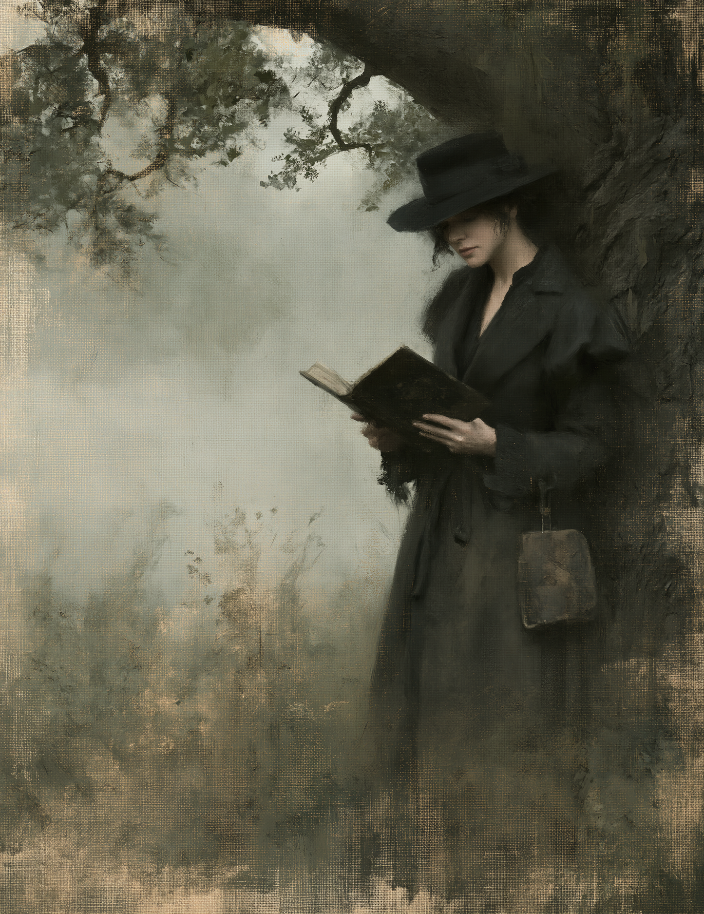 Midjourney V 8.1 Prompts for Mysterious Orchard Printable Pages